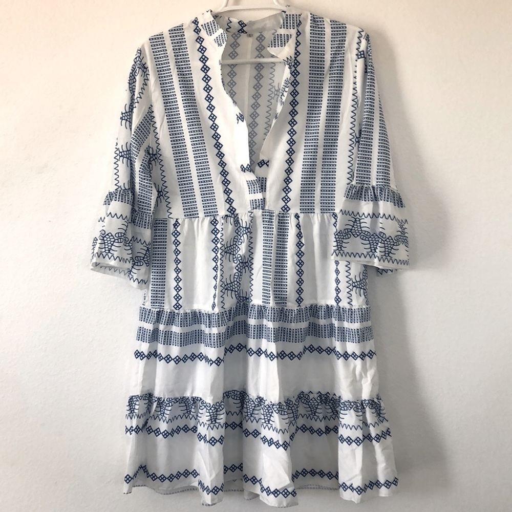 Light Weight White Summer Dress